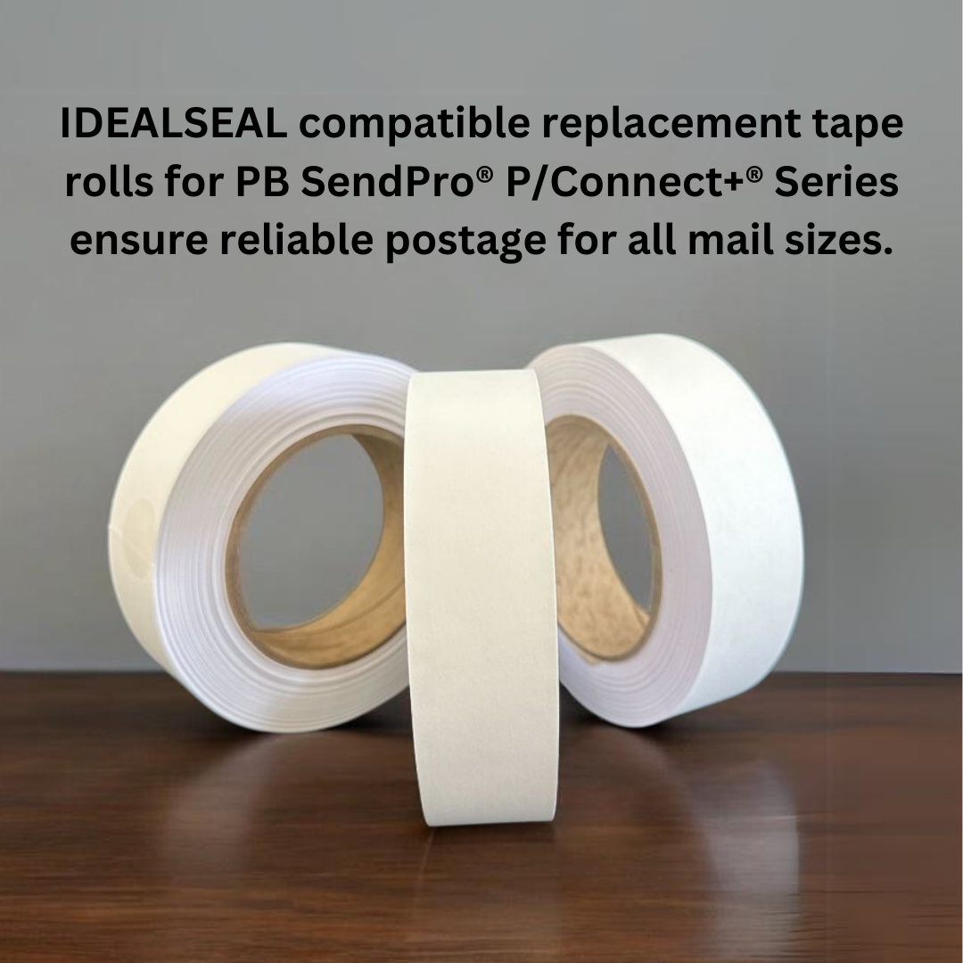 Preferred Postage Supplies High Performance 613-H Connect Tape for PB Connect + Series (3 Rolls) SendPro P/Connect+ Series