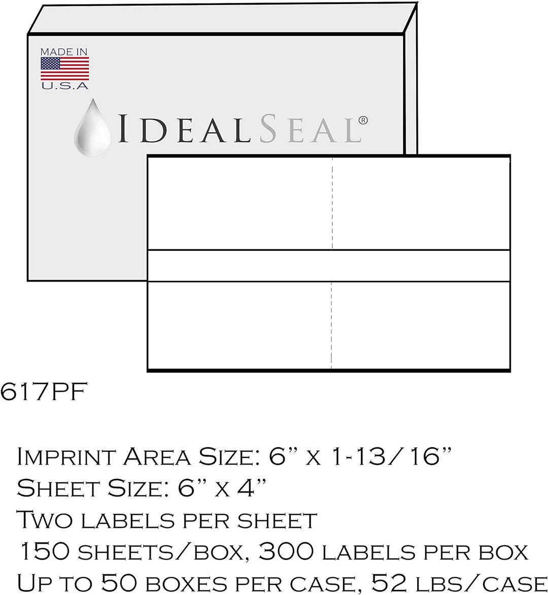 Preferred Postage Supplies 6x4 Postage Meter Tape With Perf Compare to PB 612-0, 612-7, 612-9, 620-9 Neopost 7449704, PC2N Hasler 9004080 150 Count personal post office e700