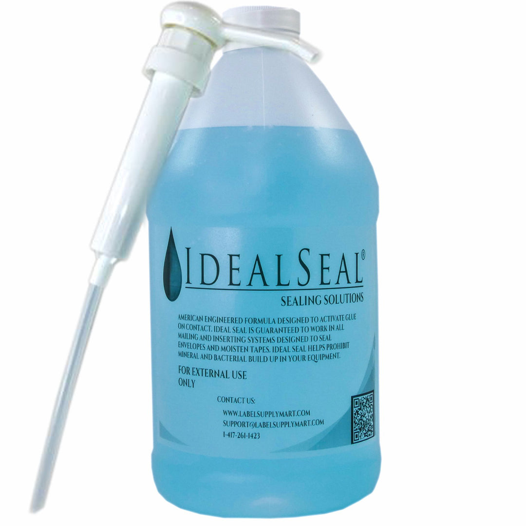 Sealing Solution Half Gallon with Pump (IDS-64 Blue) - 4 Pack