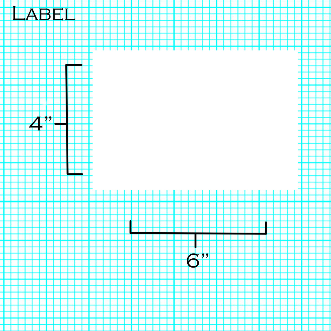 4" x 6" (450 Labels/Roll)