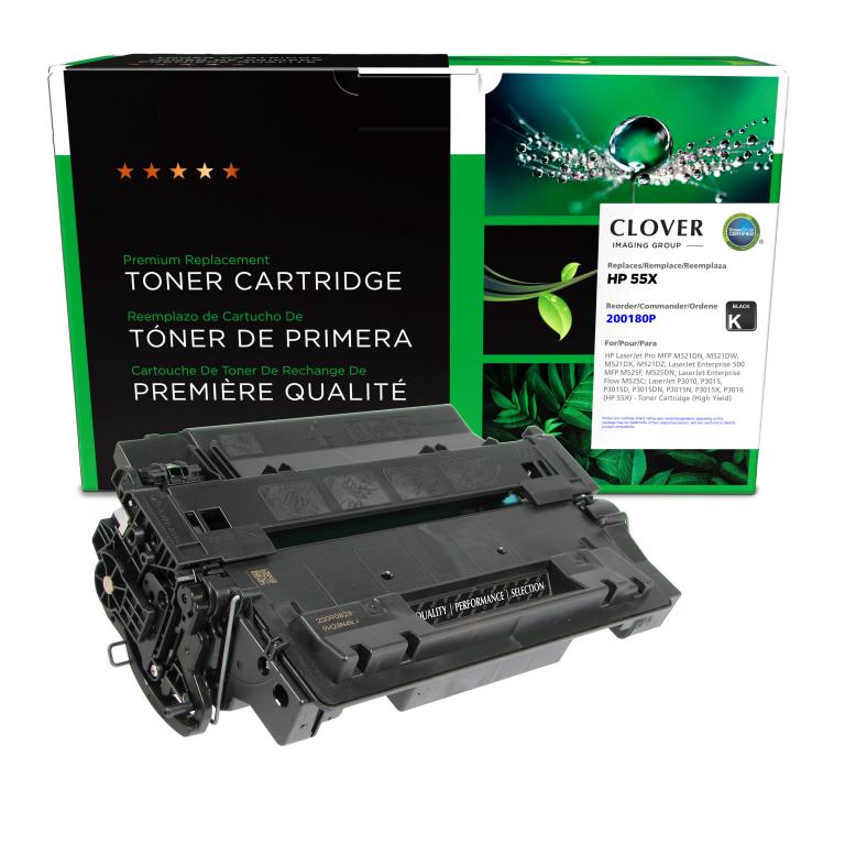 High Yield Toner Cartridge for HP 55X (CE255X)